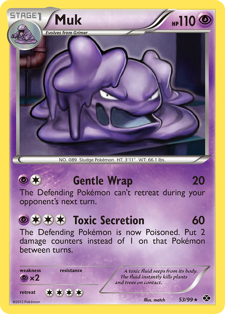 Muk (53/99) [Black & White: Next Destinies] | Amazing Games TCG