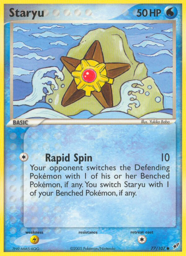 Staryu (77/107) [EX: Deoxys] | Amazing Games TCG