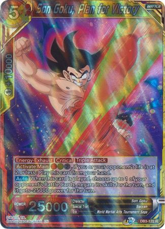 Son Goku, Plan for Victory (DB3-122) [Giant Force] | Amazing Games TCG