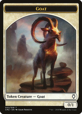 Goat Token [Commander Anthology Volume II Tokens] | Amazing Games TCG