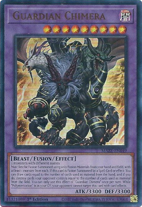 Guardian Chimera [MAZE-EN049] Ultra Rare | Amazing Games TCG