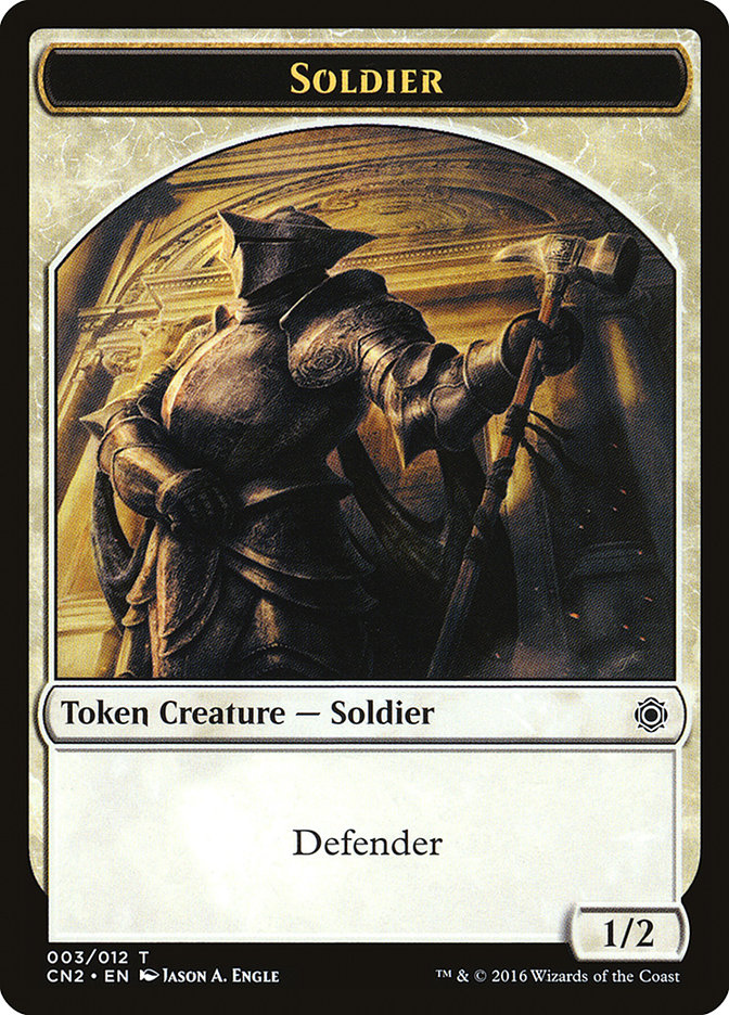 Soldier (003/012) [Conspiracy: Take the Crown Tokens] | Amazing Games TCG