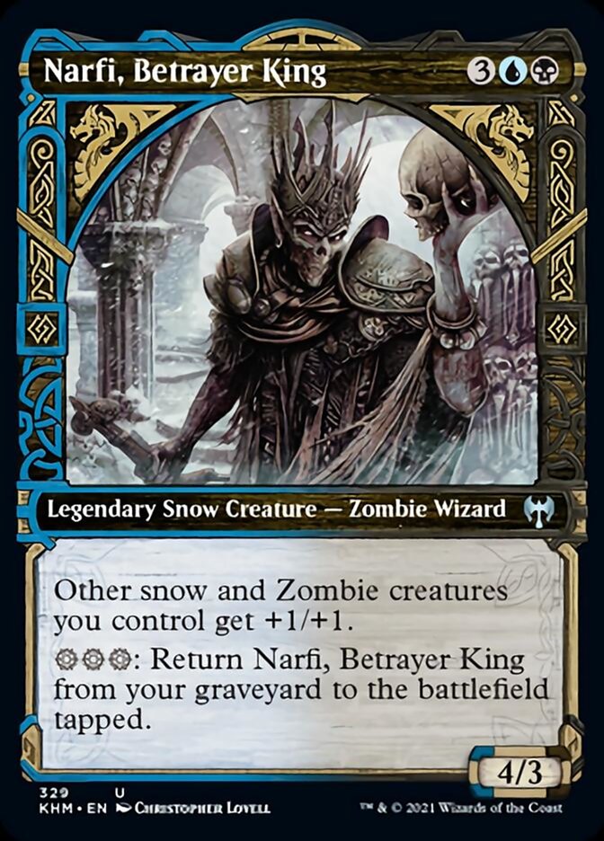 Narfi, Betrayer King (Showcase) [Kaldheim] | Amazing Games TCG