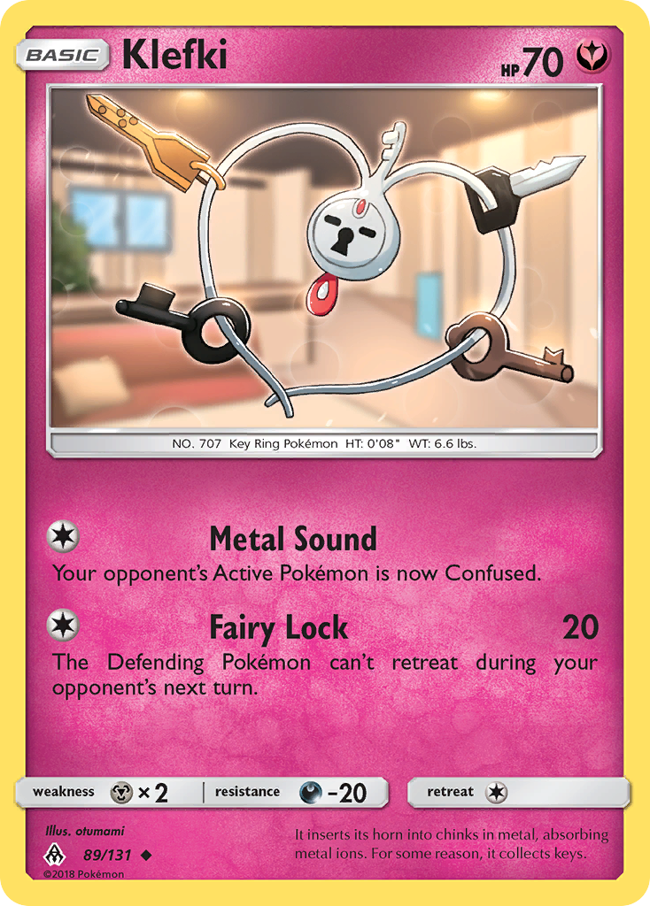 Klefki (89/131) [Sun & Moon: Forbidden Light] | Amazing Games TCG