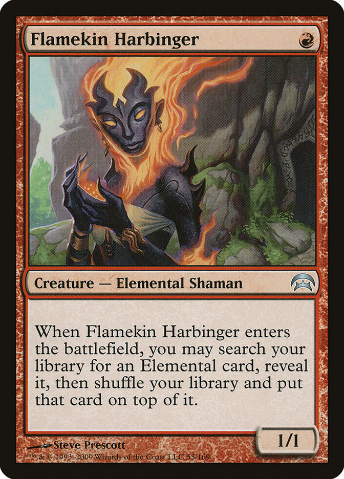 Flamekin Harbinger [Planechase] | Amazing Games TCG