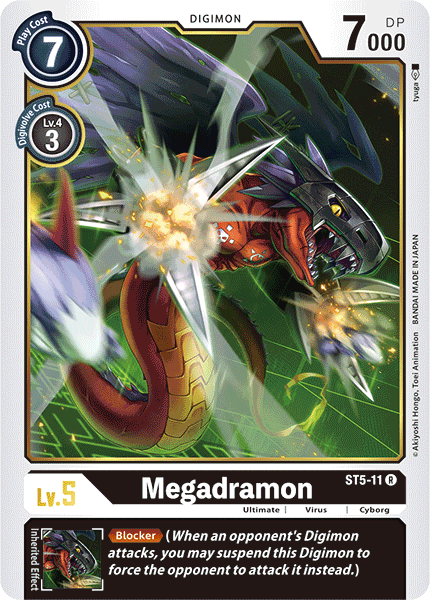 Megadramon [ST5-11] [Starter Deck: Machine Black] | Amazing Games TCG