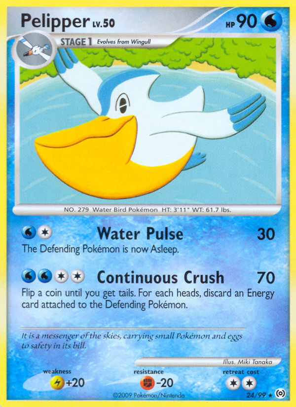 Pelipper (24/99) [Platinum: Arceus] | Amazing Games TCG