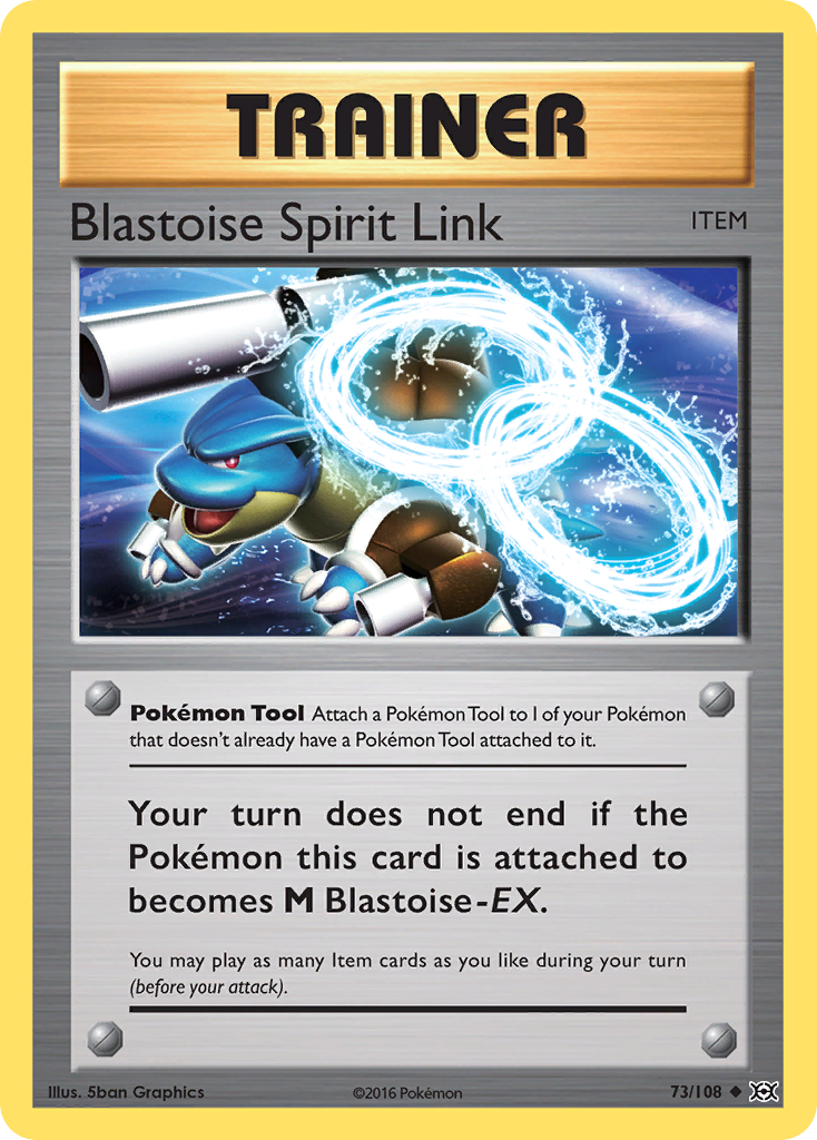 Blastoise Spirit Link (73/108) [XY: Evolutions] | Amazing Games TCG