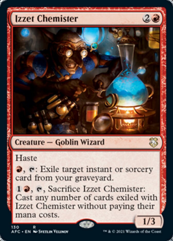 Izzet Chemister [Dungeons & Dragons: Adventures in the Forgotten Realms Commander] | Amazing Games TCG