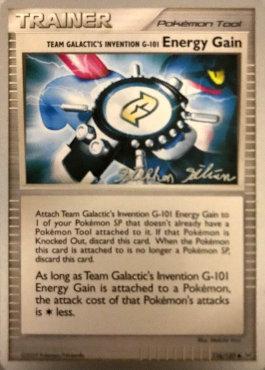 Team Galactic's Invention G-101 Energy Gain (116/127) (Luxdrill - Stephen Silvestro) [World Championships 2009] | Amazing Games TCG
