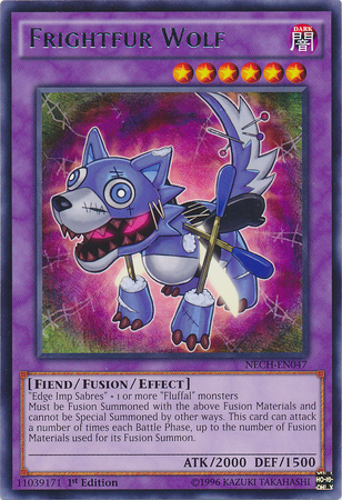 Frightfur Wolf [NECH-EN047] Rare | Amazing Games TCG