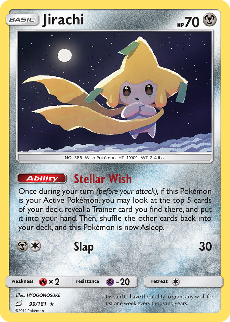 Jirachi (99/181) [Sun & Moon: Team Up] | Amazing Games TCG