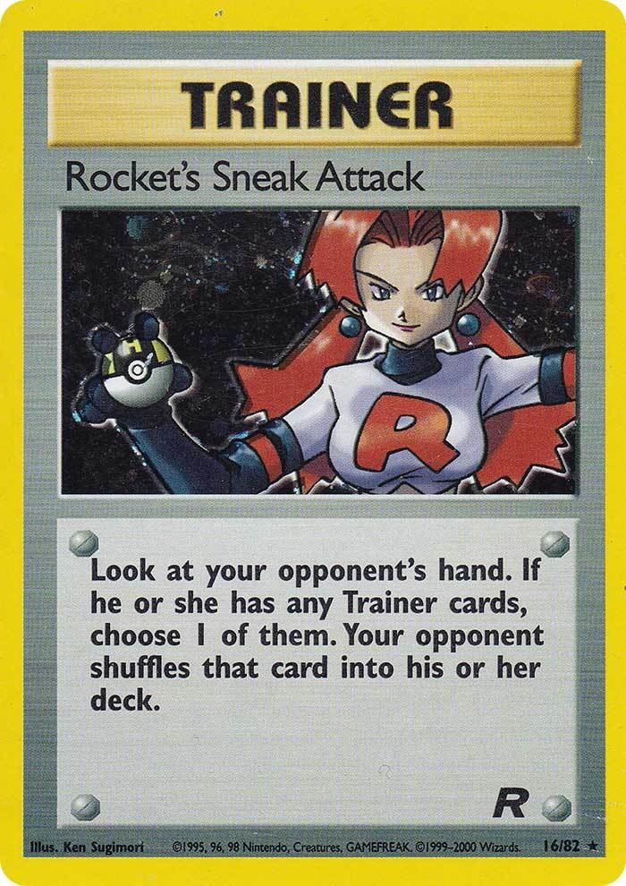 Rocket's Sneak Attack (16/82) [Team Rocket Unlimited] | Amazing Games TCG