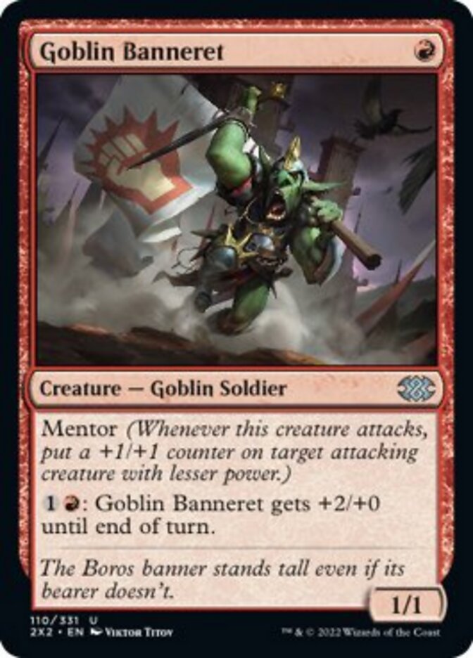 Goblin Banneret [Double Masters 2022] | Amazing Games TCG