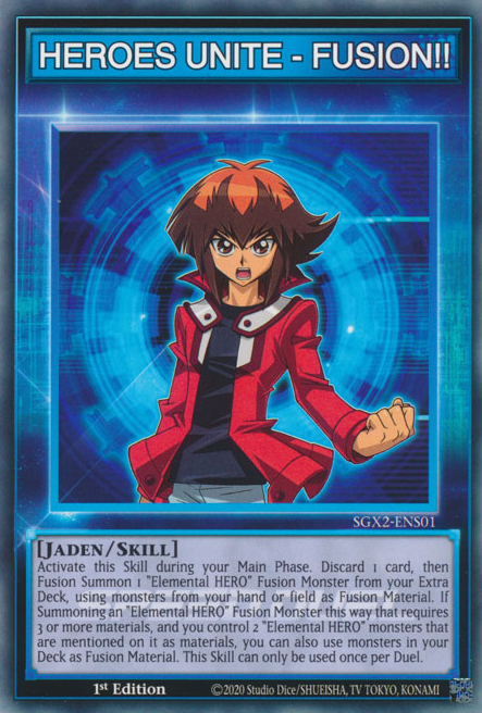 HEROES UNITE - FUSION!! [SGX2-ENS01] Common | Amazing Games TCG