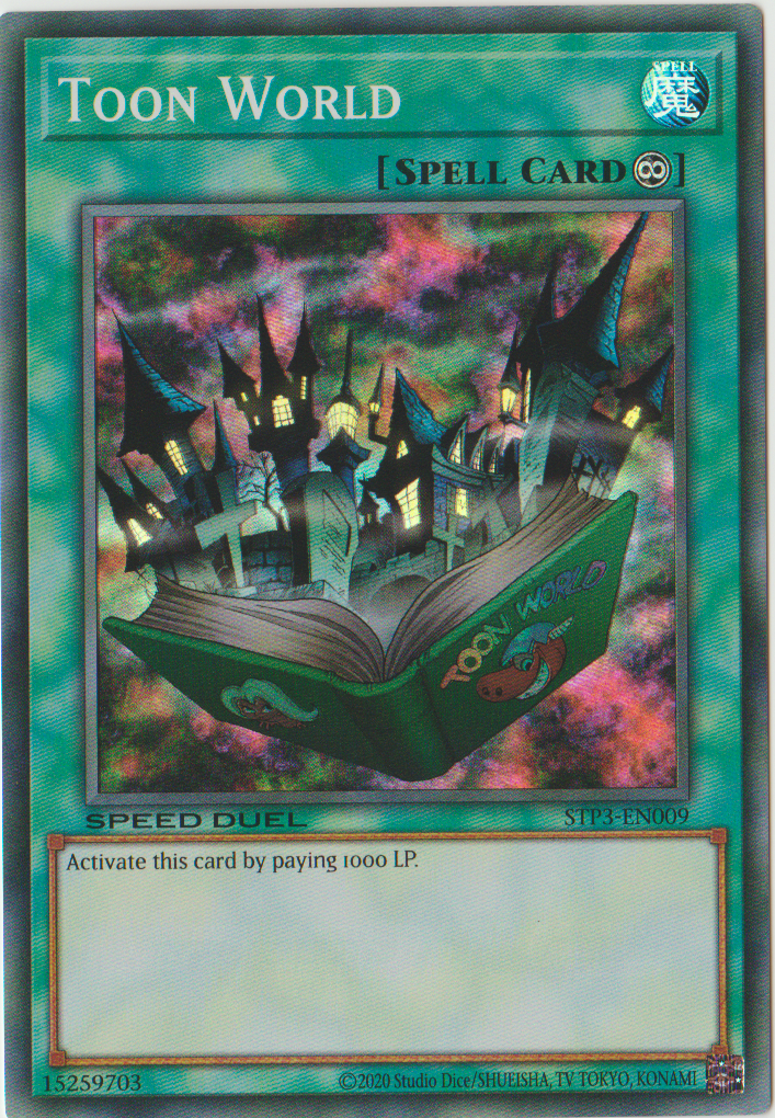 Toon World [STP3-EN009] Super Rare | Amazing Games TCG