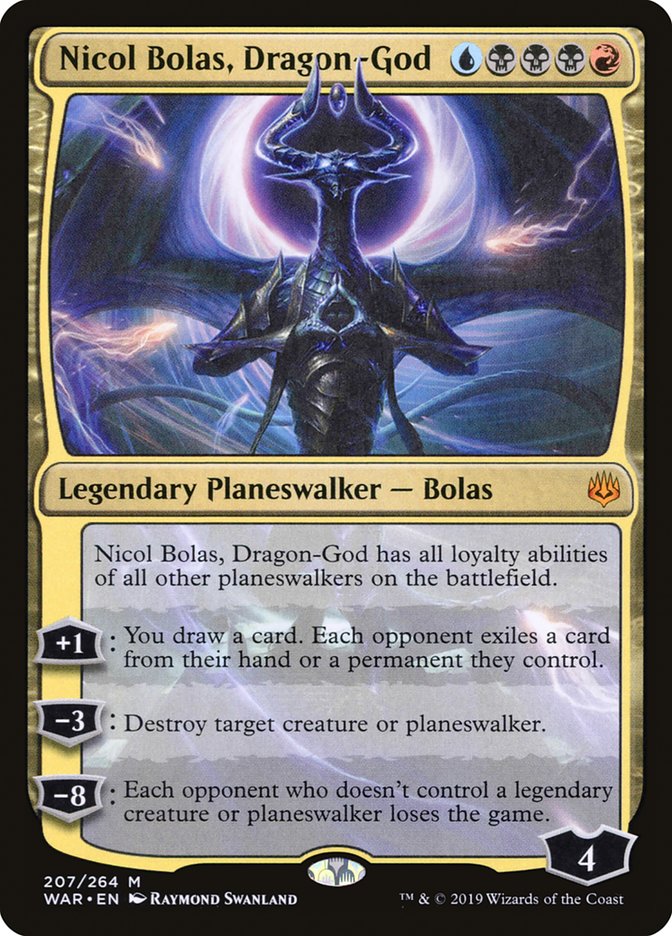 Nicol Bolas, Dragon-God [War of the Spark] | Amazing Games TCG