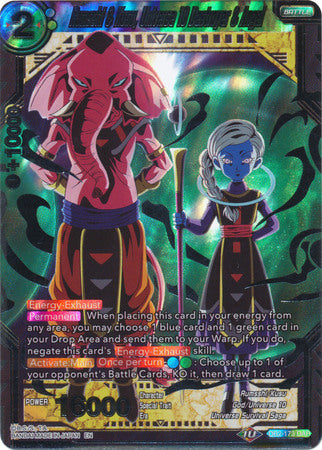 Rumsshi & Kusu, Universe 10 Destroyer & Angel (DB2-173) [Divine Multiverse] | Amazing Games TCG