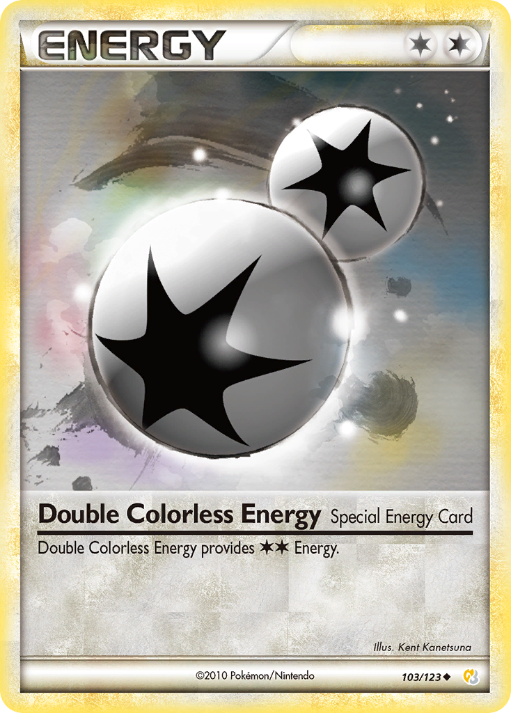 Double Colorless Energy (103/123) [HeartGold & SoulSilver: Base Set] | Amazing Games TCG