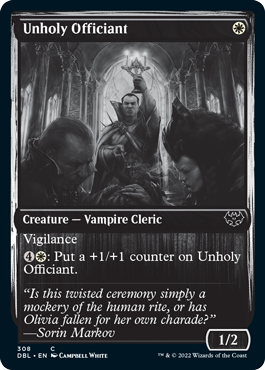 Unholy Officiant [Innistrad: Double Feature] | Amazing Games TCG