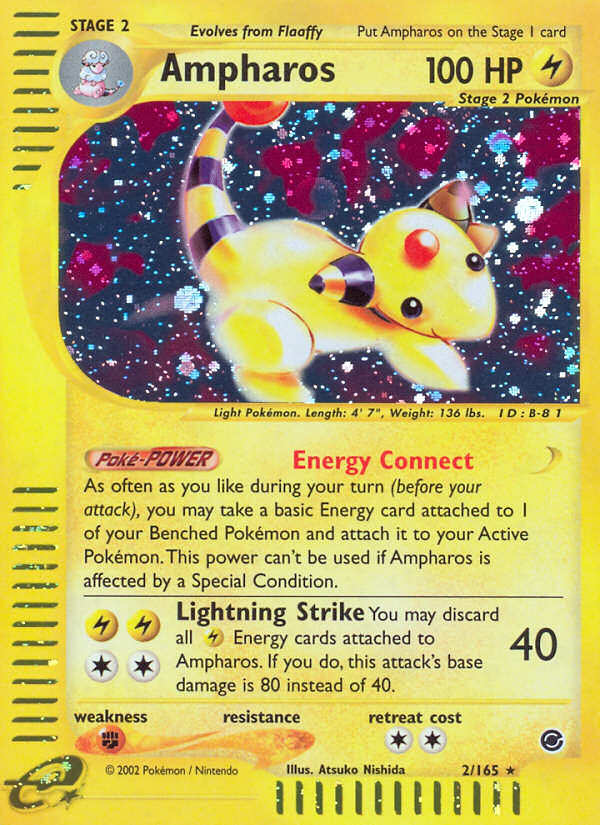 Ampharos (2/165) [Expedition: Base Set] | Amazing Games TCG