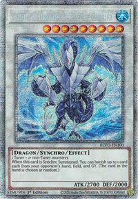 Trishula, Dragon of the Ice Barrier (Starlight Rare) [BLVO-EN100] Starlight Rare | Amazing Games TCG