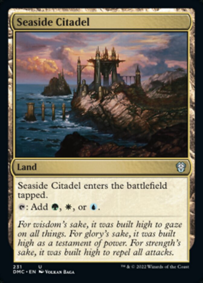 Seaside Citadel [Dominaria United Commander] | Amazing Games TCG