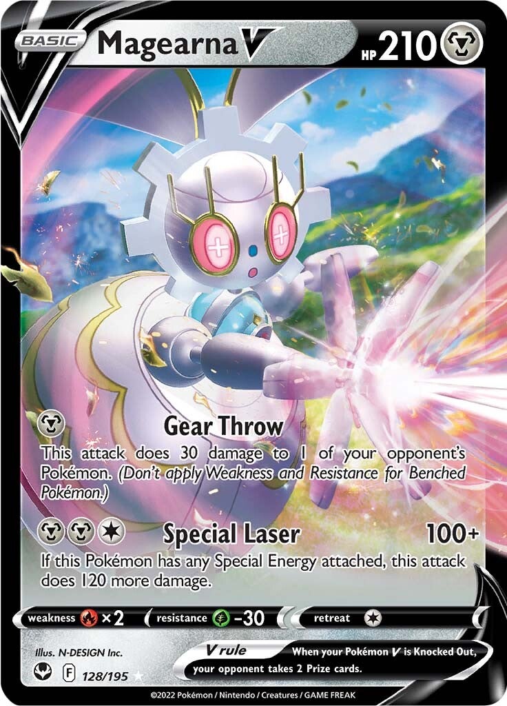 Magearna V (128/195) [Sword & Shield: Silver Tempest] | Amazing Games TCG