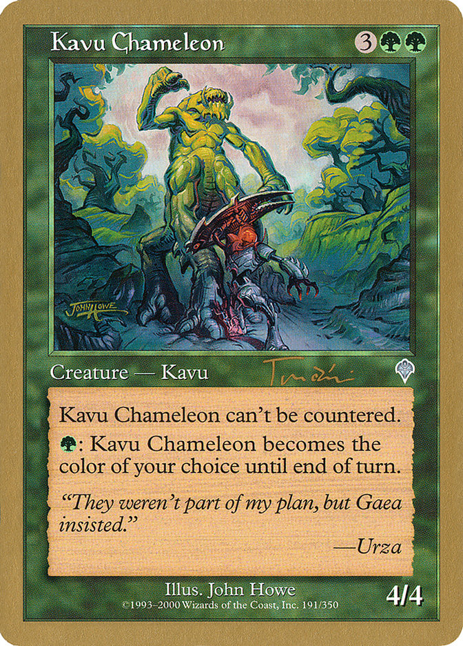 Kavu Chameleon (Jan Tomcani) [World Championship Decks 2001] | Amazing Games TCG