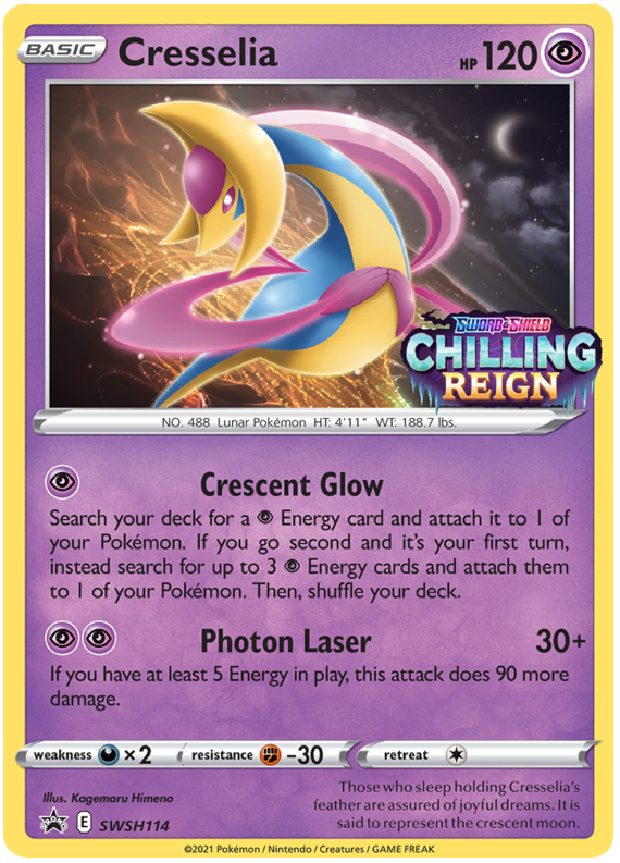 Cresselia (SWSH114) [Sword & Shield: Black Star Promos] | Amazing Games TCG