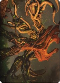 Ashaya, Soul of the Wild Art Card [Zendikar Rising Art Series] | Amazing Games TCG