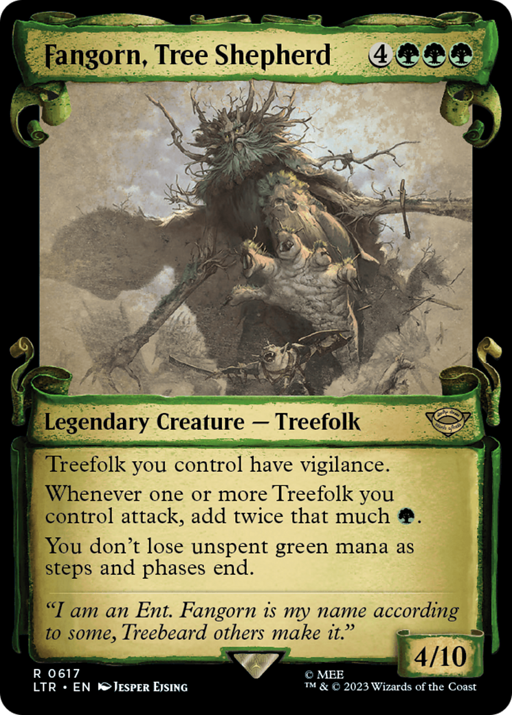 Fangorn, Tree Shepherd [The Lord of the Rings: Tales of Middle-Earth Showcase Scrolls] | Amazing Games TCG