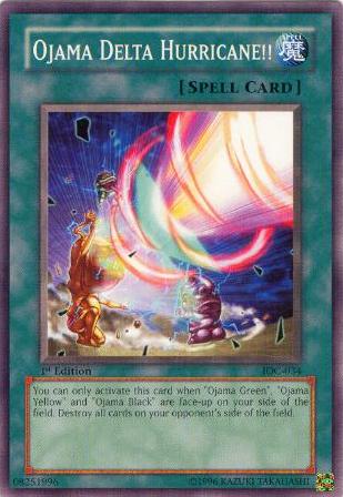 Ojama Delta Hurricane!! [IOC-034] Common | Amazing Games TCG