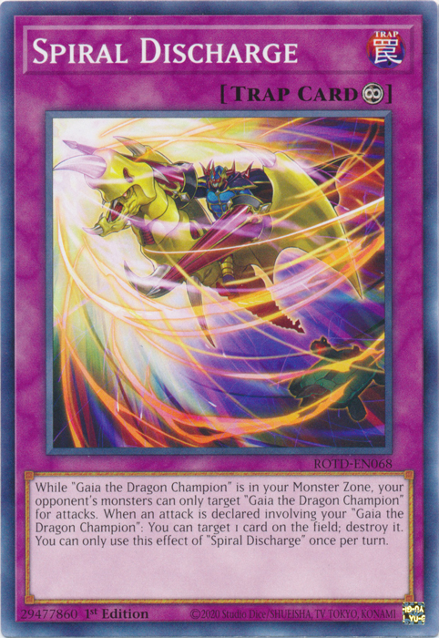 Spiral Discharge [ROTD-EN068] Common | Amazing Games TCG