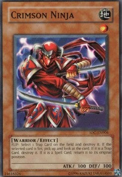 Crimson Ninja [IOC-EN006] Common | Amazing Games TCG