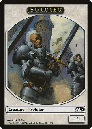 Soldier Token [Magic 2010 Tokens] | Amazing Games TCG