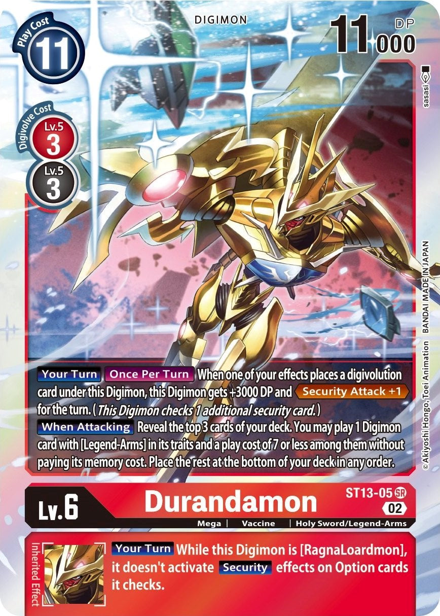 Durandamon [ST13-05] [Starter Deck: Ragnaloardmon] | Amazing Games TCG