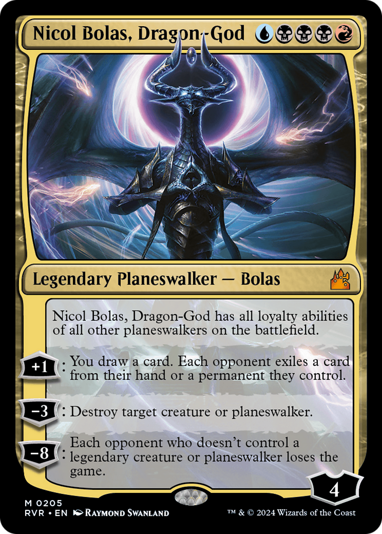 Nicol Bolas, Dragon-God [Ravnica Remastered] | Amazing Games TCG