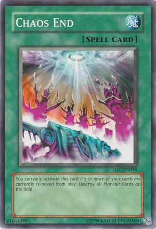 Chaos End [IOC-EN036] Common | Amazing Games TCG