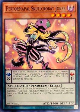 Performapal Skullcrobat Joker [OP19-EN021] Common | Amazing Games TCG