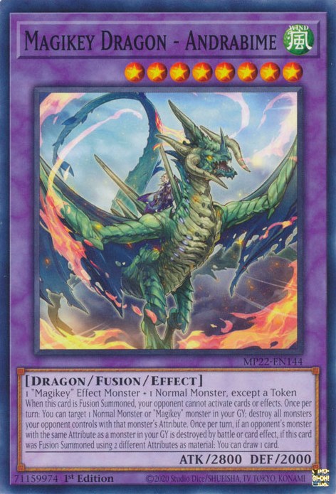 Magikey Dragon - Andrabime [MP22-EN144] Common | Amazing Games TCG