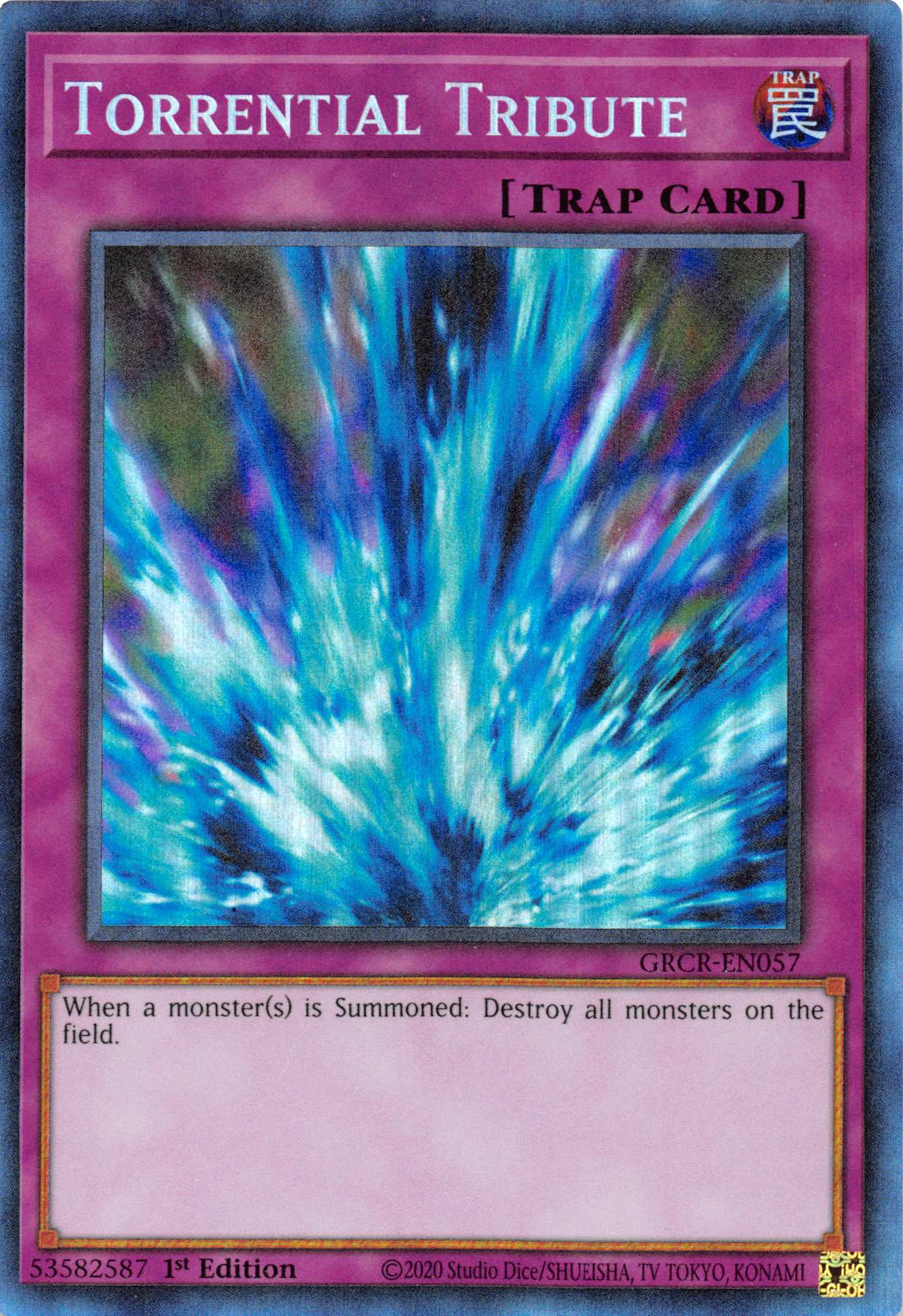 Torrential Tribute [GRCR-EN057] Collector's Rare | Amazing Games TCG