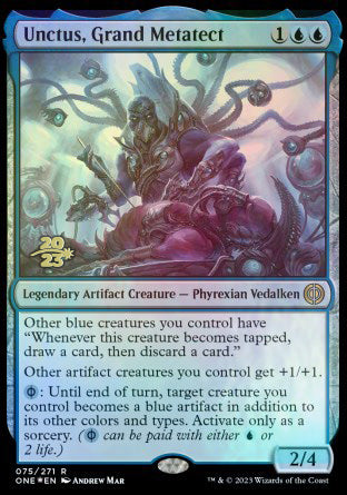 Unctus, Grand Metatect [Phyrexia: All Will Be One Prerelease Promos] | Amazing Games TCG