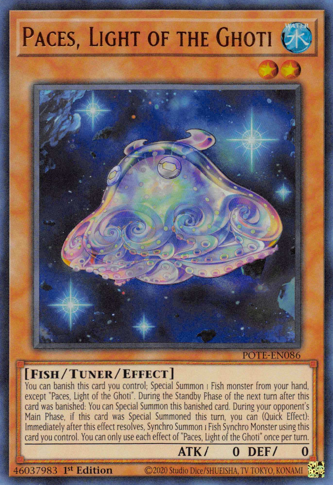 Paces, Light of the Ghoti [POTE-EN086] Ultra Rare | Amazing Games TCG