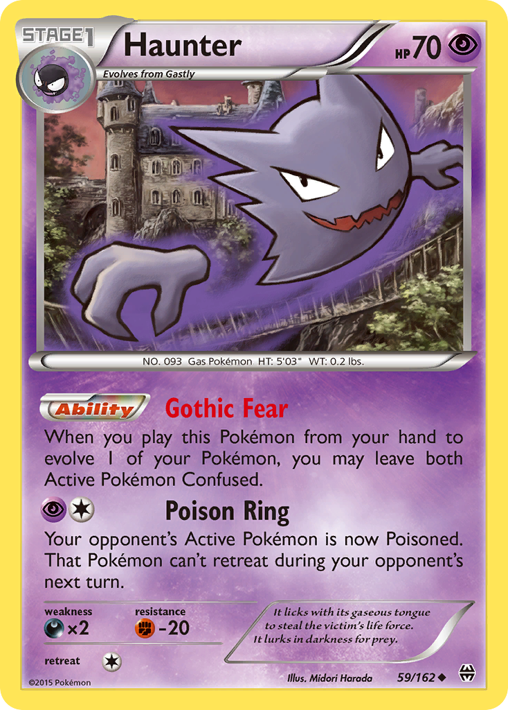 Haunter (59/162) [XY: BREAKthrough] | Amazing Games TCG