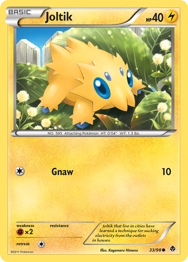 Joltik (33/98) [Black & White: Emerging Powers] | Amazing Games TCG