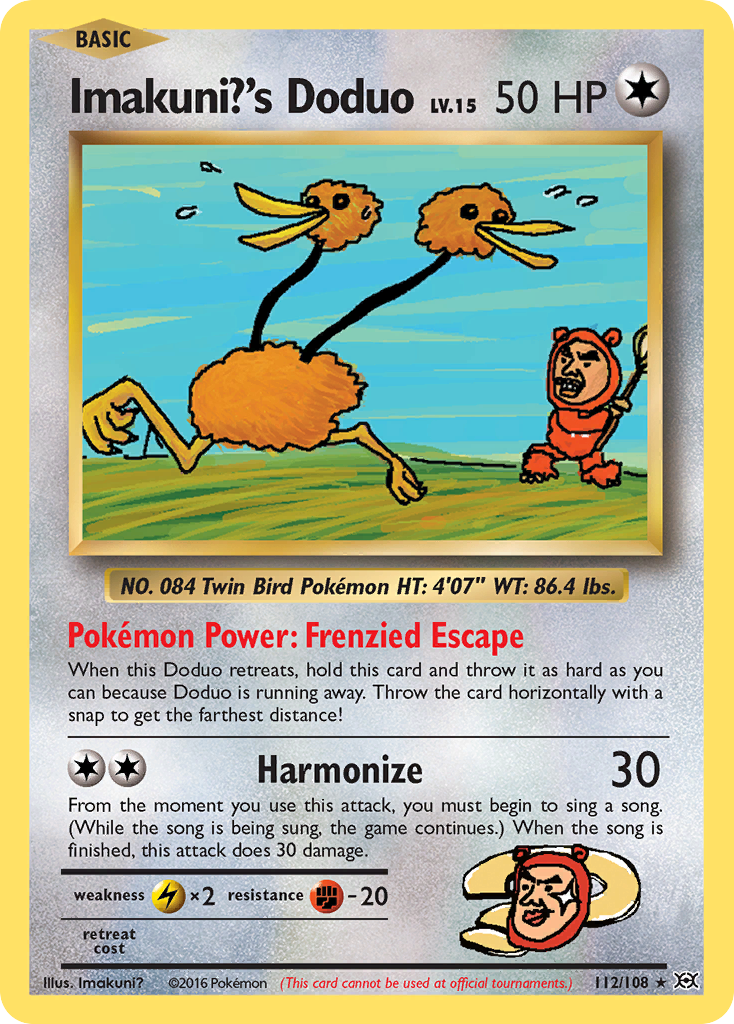 Imakuni?'s Doduo (112/108) [XY: Evolutions] | Amazing Games TCG