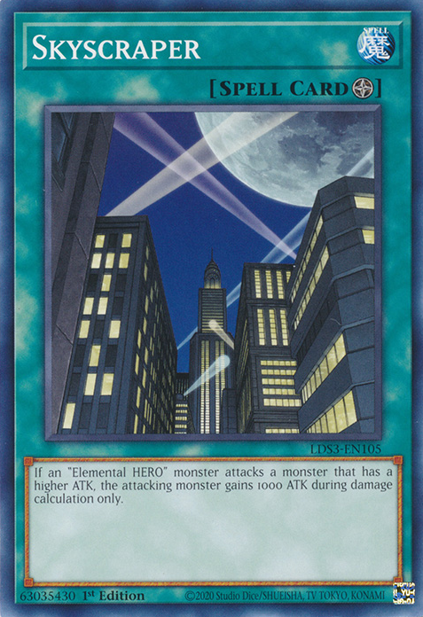 Skyscraper [LDS3-EN105] Common | Amazing Games TCG