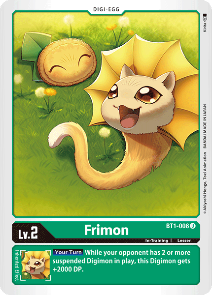 Frimon [BT1-008] [Release Special Booster Ver.1.0] | Amazing Games TCG