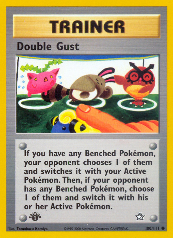 Double Gust (100/111) [Neo Genesis 1st Edition] | Amazing Games TCG